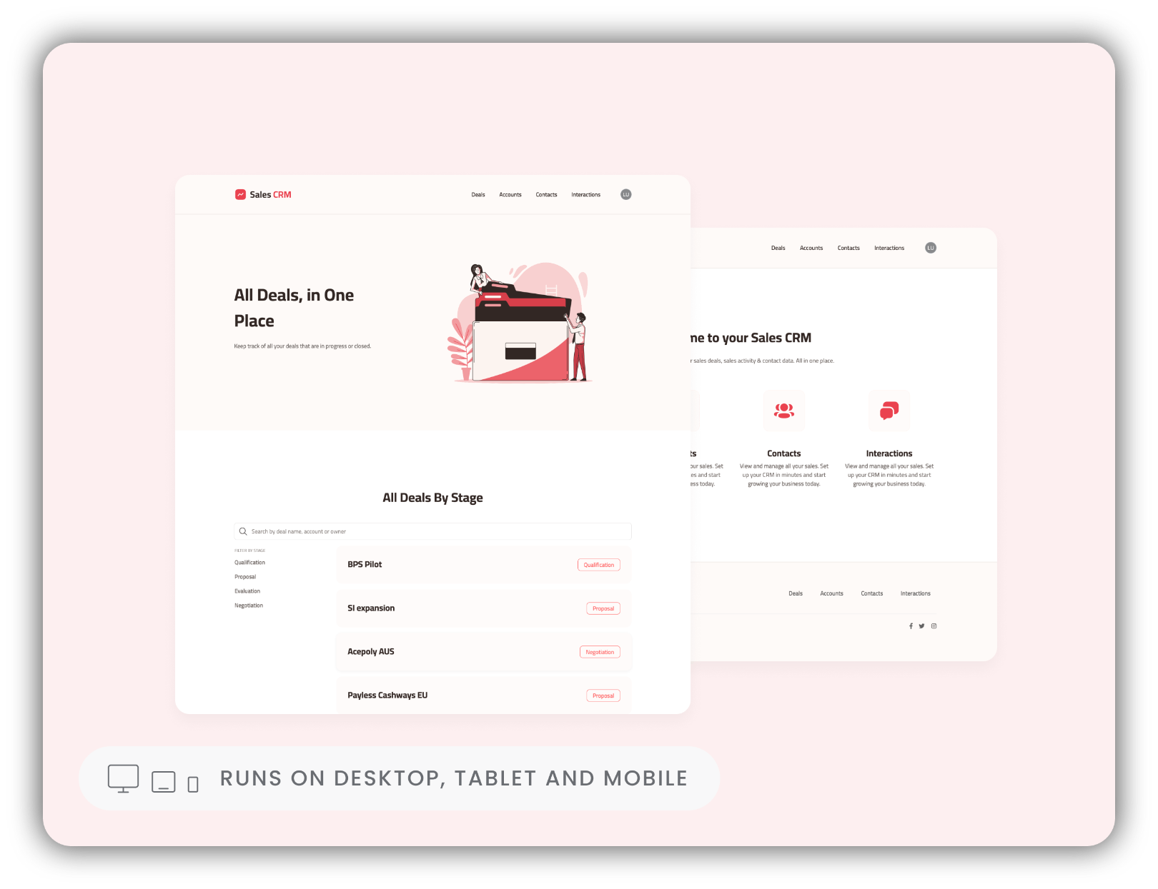 client dashboard Softr, chart blcoks