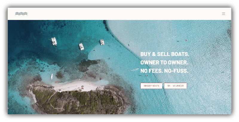 Boats by Owners web app