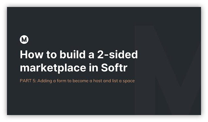 Build a 2-sided marketplace in Softr PART 5 - No-Code Tutorial