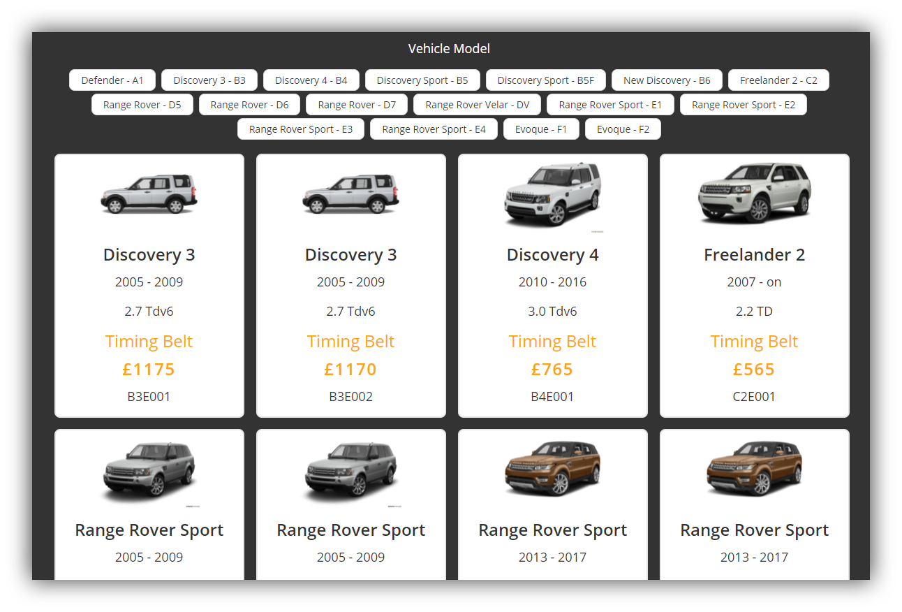 employee portal pricing menu