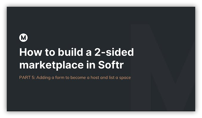 Build a 2-sided marketplace in Softr PART 5 - No-Code Tutorial