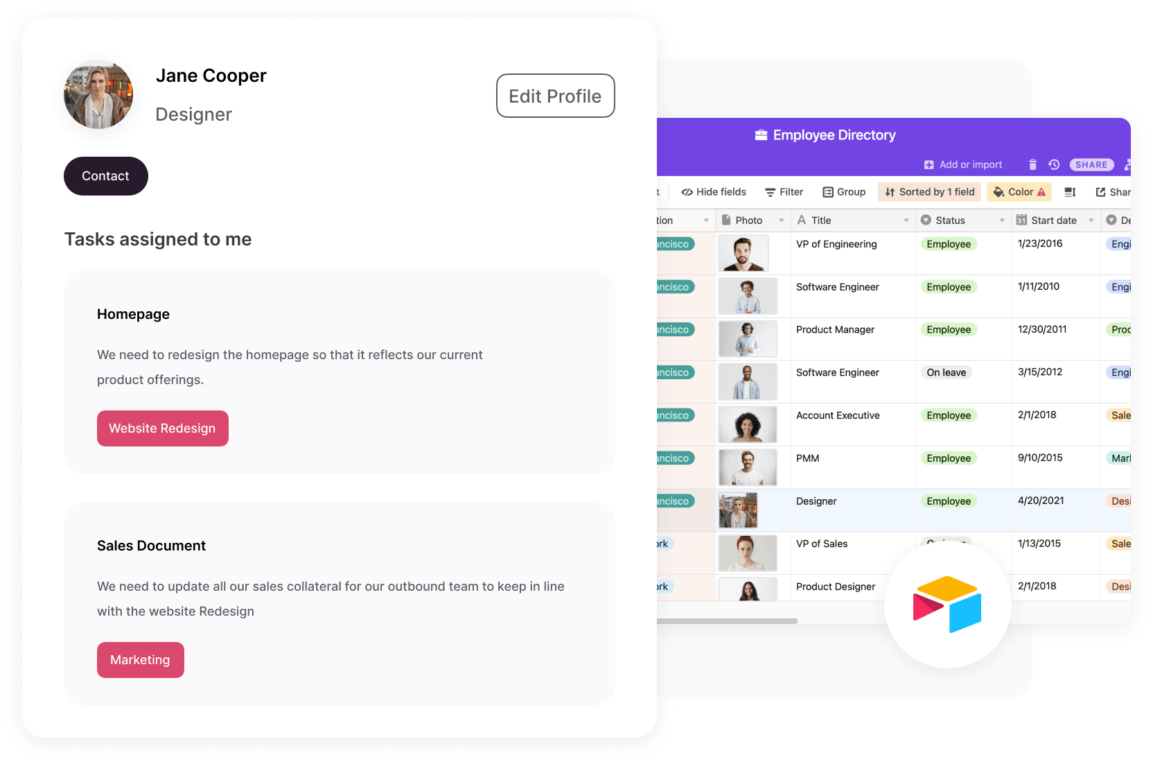 Real-time data sync