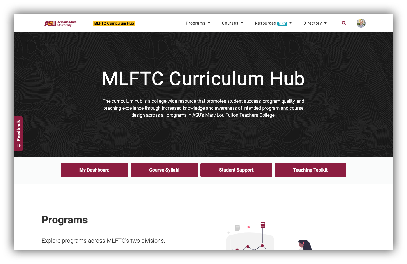 arizona state university curriculum hub